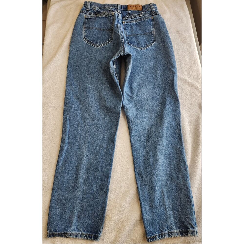 Vintage Riders Jeans Womens 10 Medium Wash High Rise Mom Straight Leg Denim 90s - Picture 6 of 11